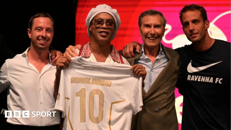 Brazil Legend Ronaldinho, 46, Makes Comeback with Ravenna