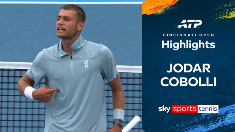 Jodar and Cobolli Clash in Cincinnati Open Highlights