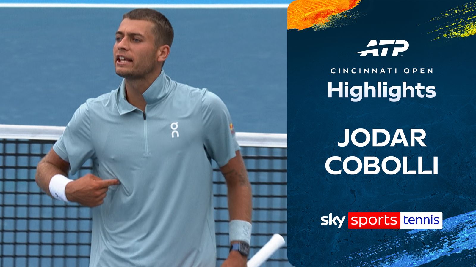 Jodar and Cobolli Clash in Cincinnati Open Highlights