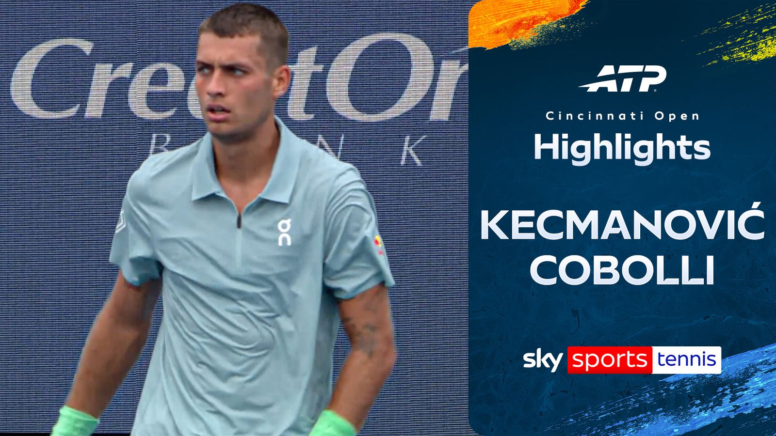 Cincinnati Open Highlights: Kecmanovic Takes on Cobolli