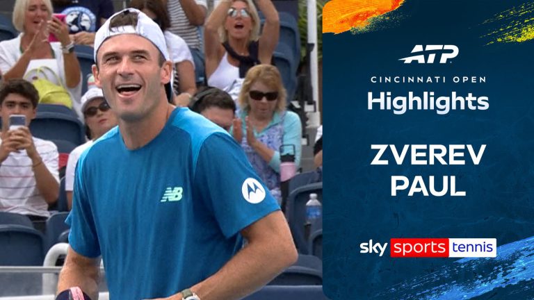 Cincinnati Open Highlights: Zverev Takes on Paul