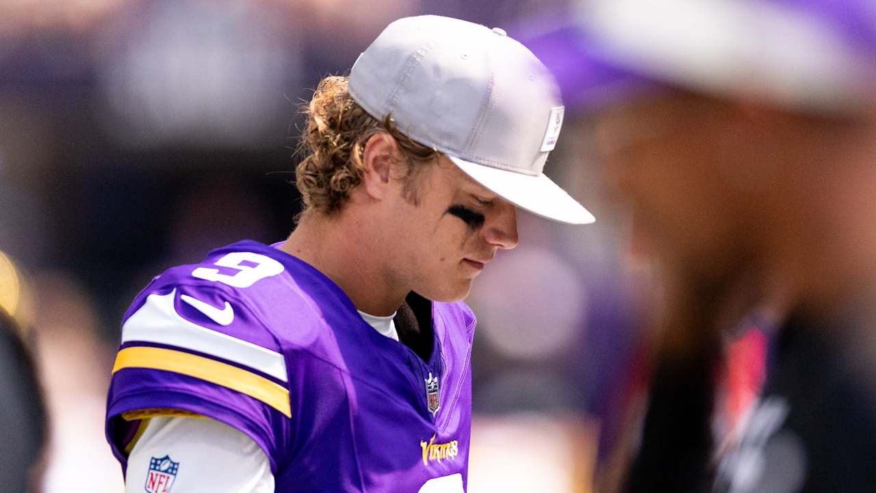 J.J. McCarthy Lands on Vikings' Initial 53-Man Roster