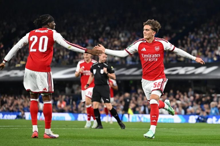 Arsenal Beat Ipswich 4-2 in Carabao Cup