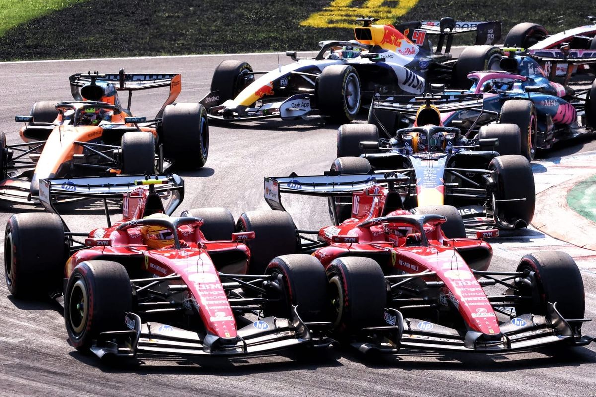 Leclerc Admits First-Lap Hamilton Fight Went Too Far
