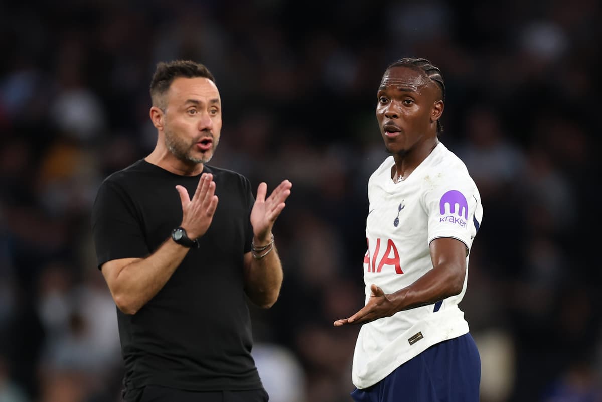 De Zerbi Insists No Problem With Tel After Heated Talk
