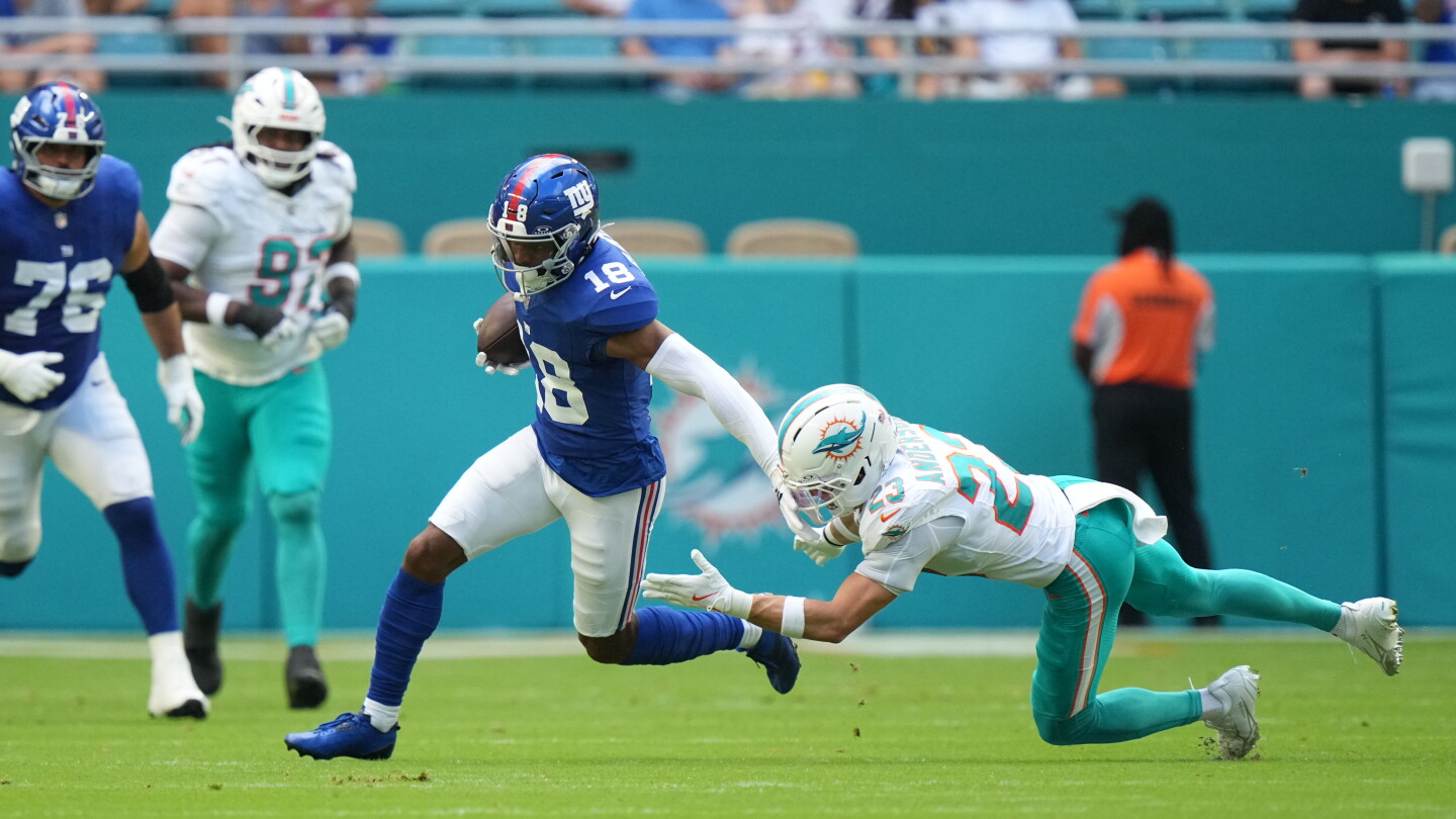 Giants Release Wide Receiver Darius Slayton