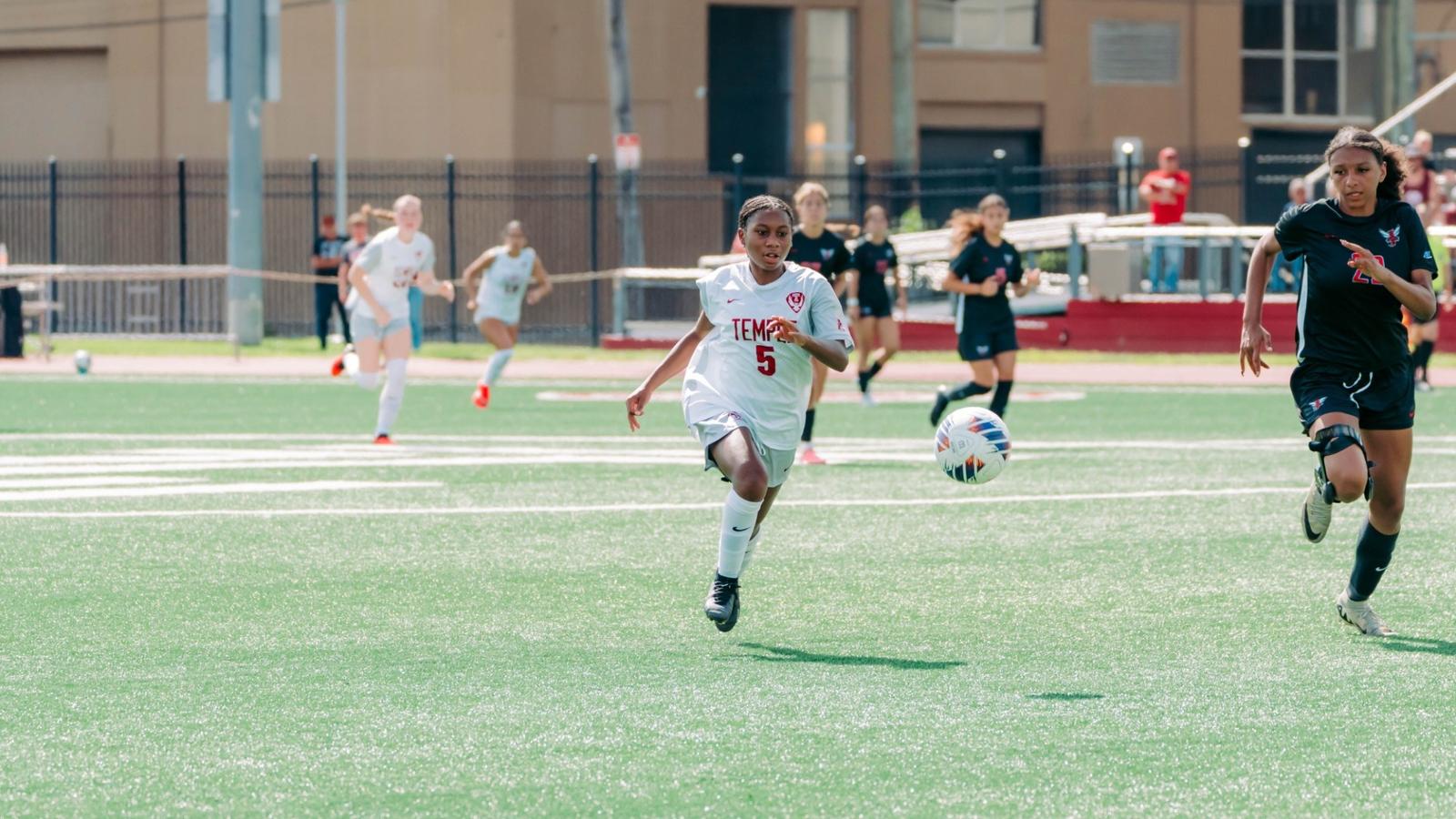 Temple Women's Soccer Blanks Delaware State 6-0